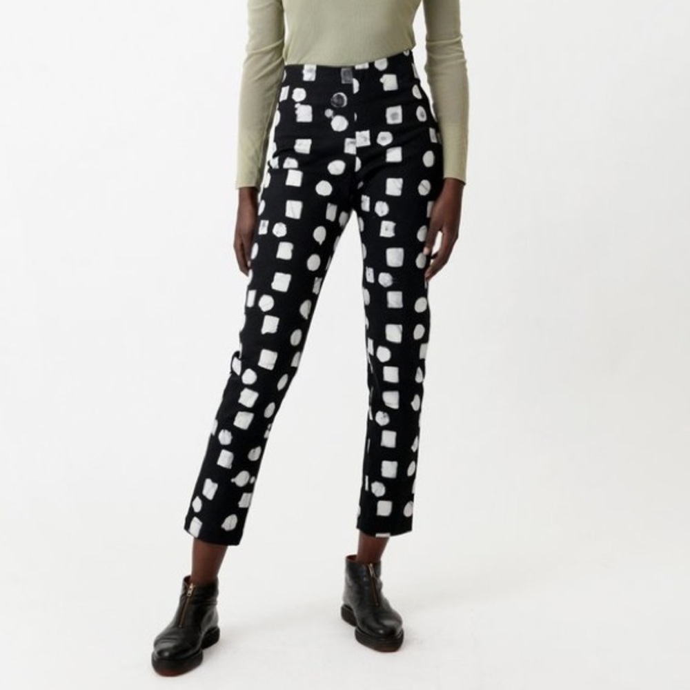 Osei Duro Vitta Pant in B&W Code